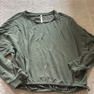 Fabletics Green Oversized Hoodie Relaxed Fit
